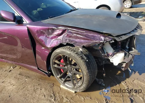 2020 Dodge Charger Scat Pack Rwd из США, поврежденный, VIN 2C3CDXGJ6LH207621